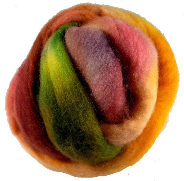 Merino Wool Roving, Autumn