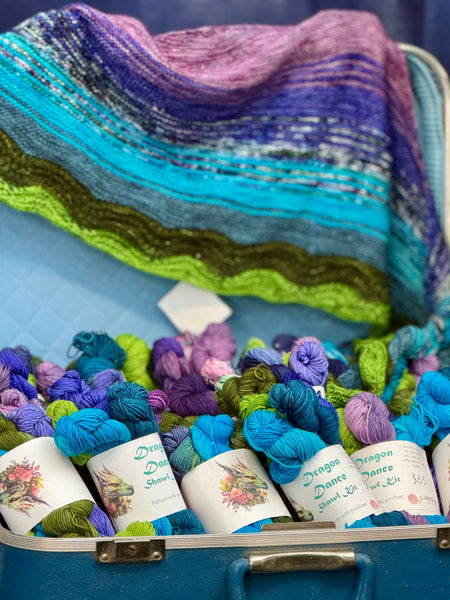 Dragon Dance Shawl