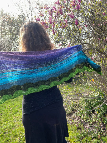 Dragon Dance Shawl