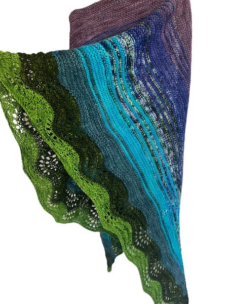 Dragon Dance Shawl