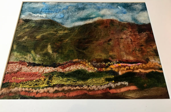 Wool Painting, Autumn River