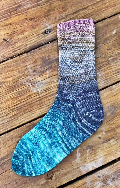 Broken Linen Stitch Socks