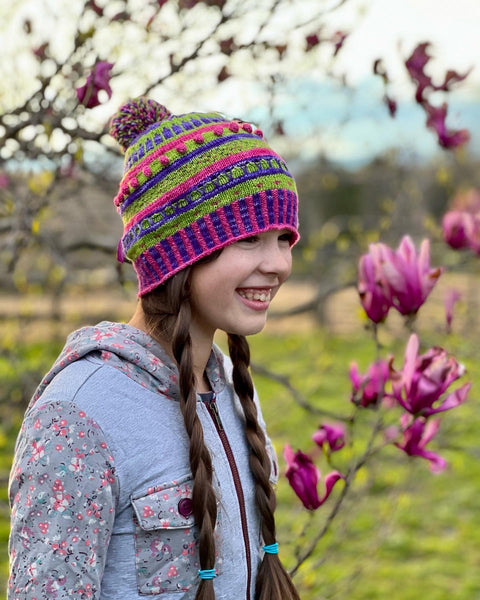 Leaping Lupins Beanie