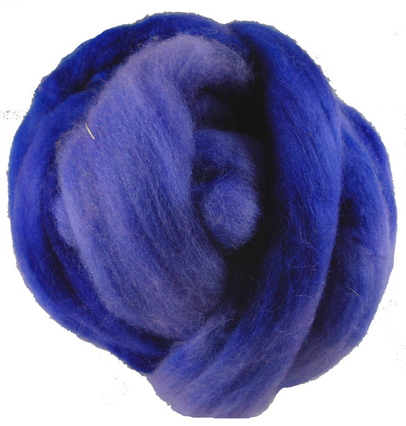 Merino Wool Roving, Purple