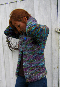 Slubby Nubby Cardigan Kit